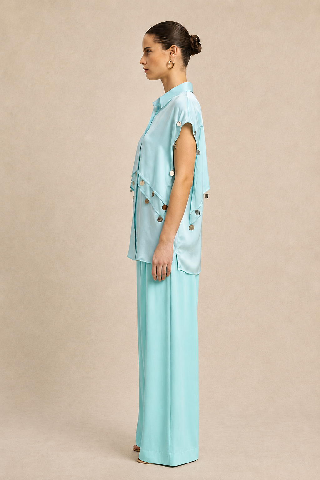 Tropical Breeze Coin Flap Co-ord set