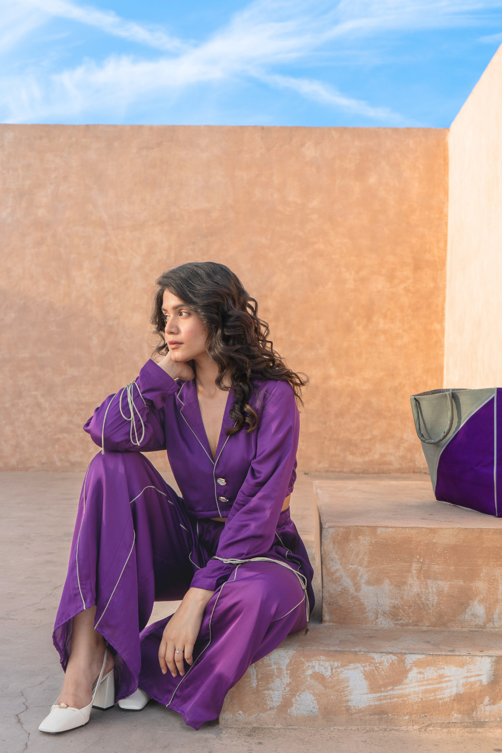 Purple Co-ord Set