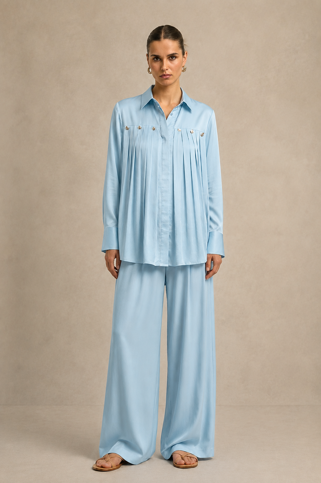 Tropical Breeze Gather Co-ord set