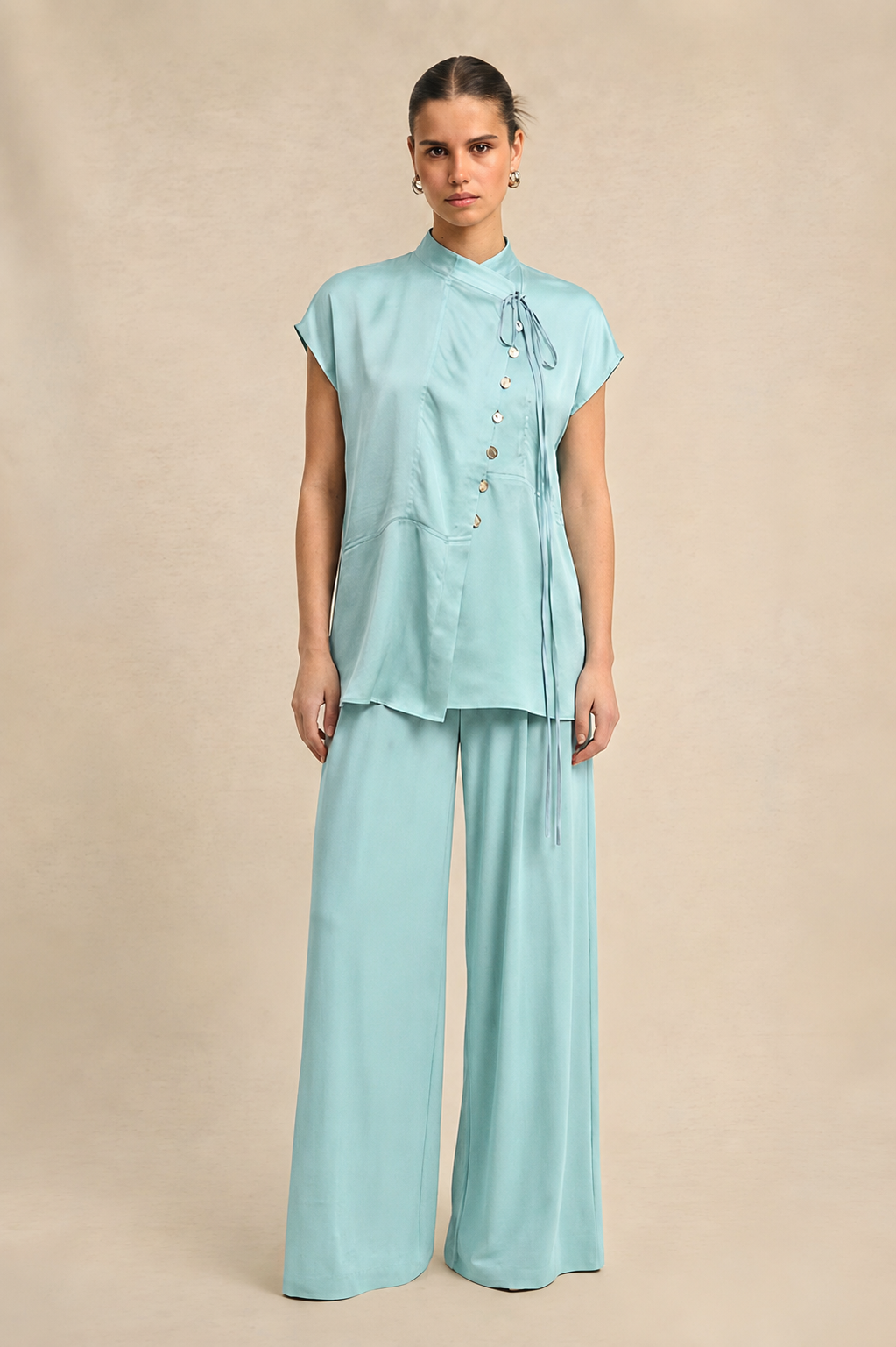 Tropical Breeze Crew Neck Co-ord set