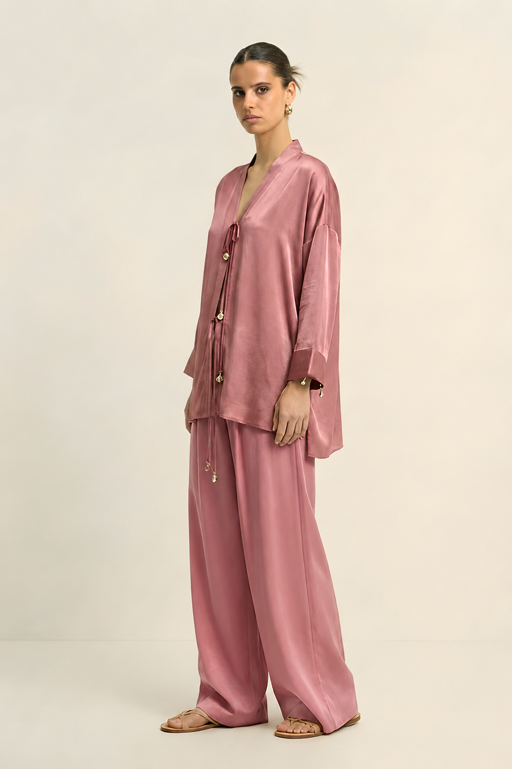 Brick Red Loop Co-ord set