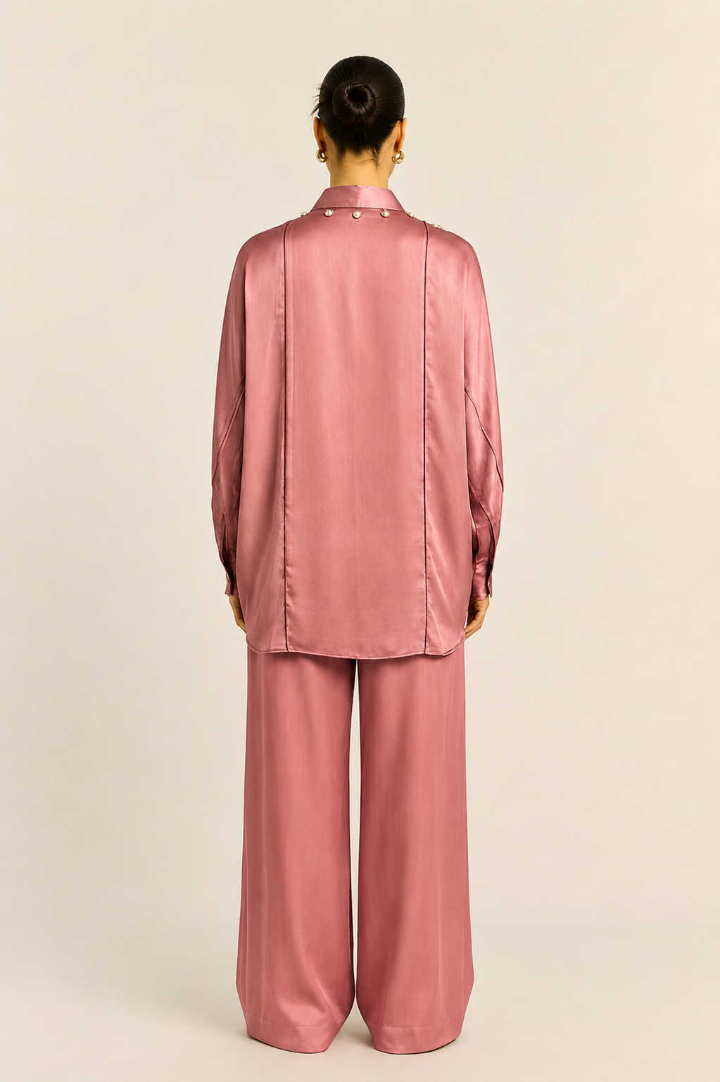 Brick Red Kaftan Co-ord set