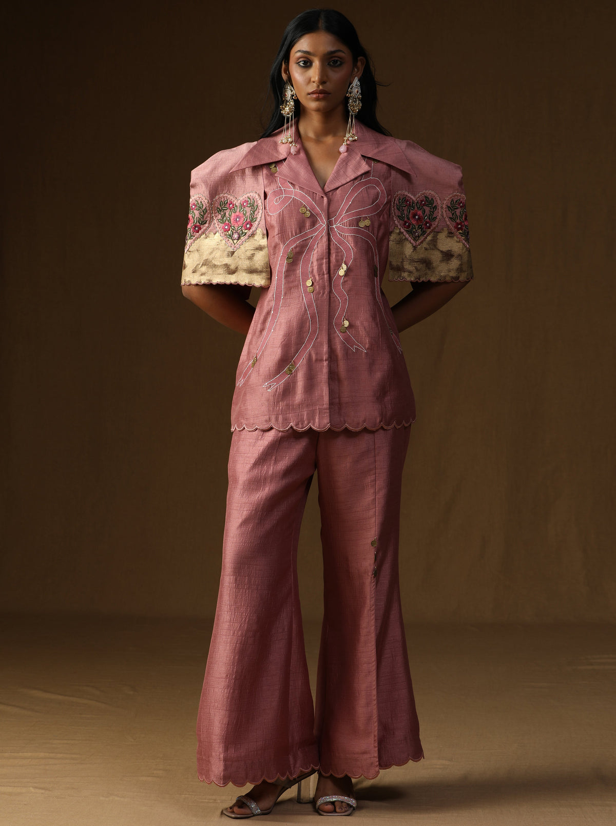 Chitra Gulab Noor – The Artisan Rooh Co-ord Set