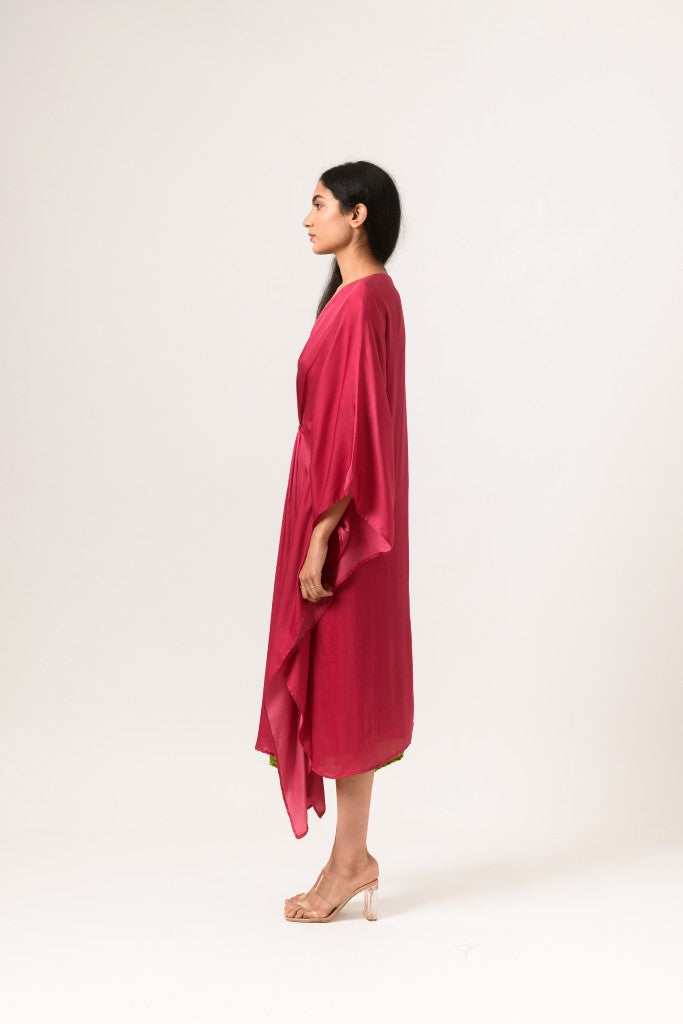 Green-Wine Kaftan