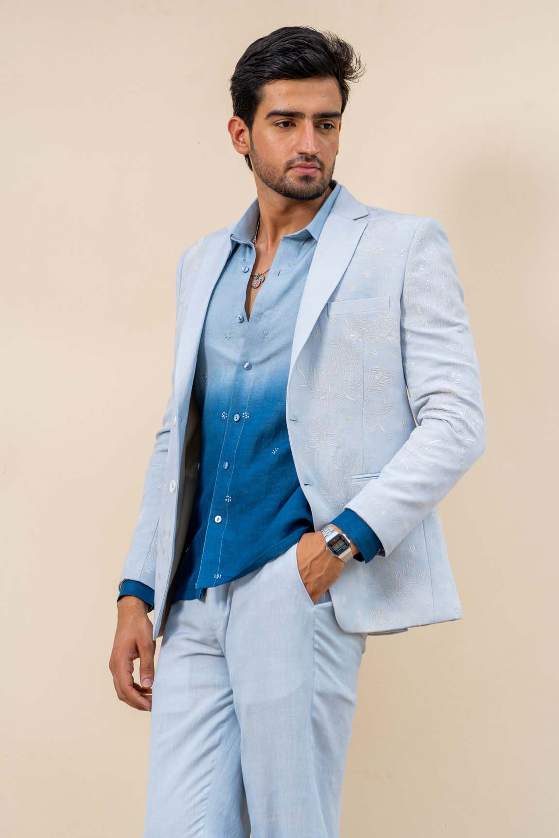 Summer garden suit