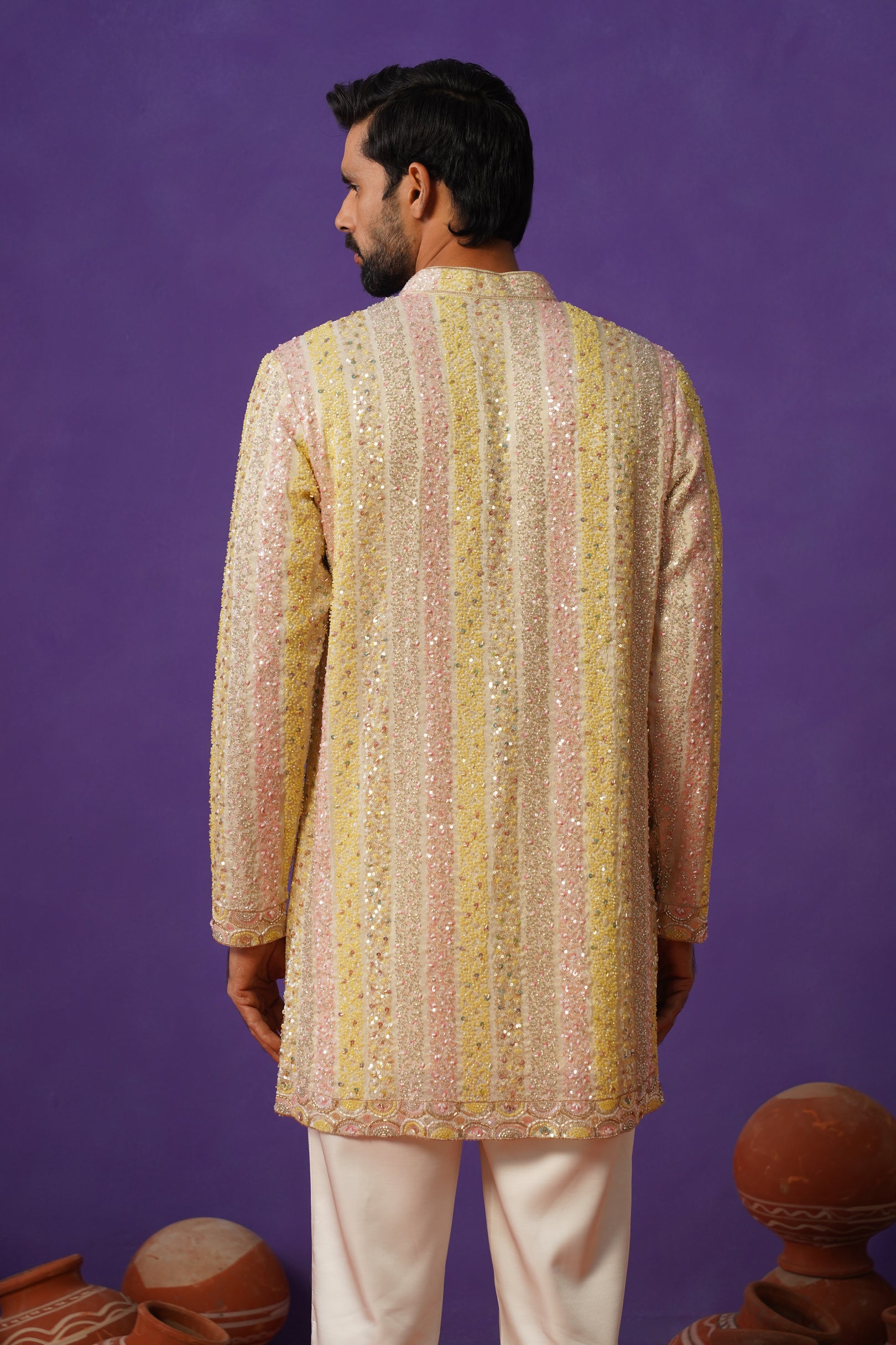 AAFREEN MULTI SHORT KURTA SET