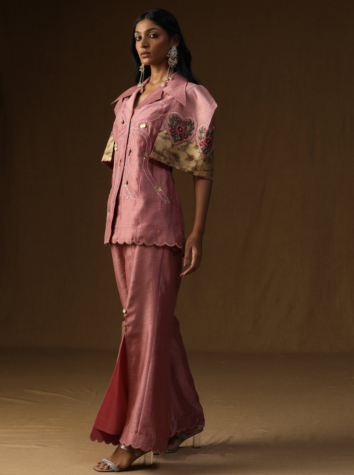 Chitra Gulab Noor – The Artisan Rooh Co-ord Set
