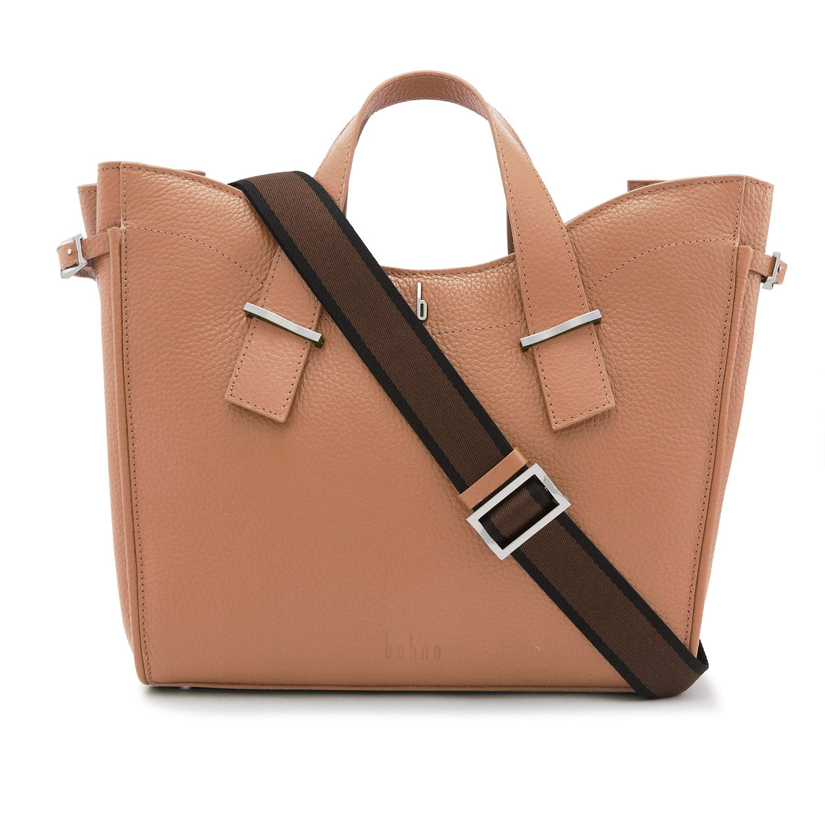GRETA TOTE PEBBLE CLAY