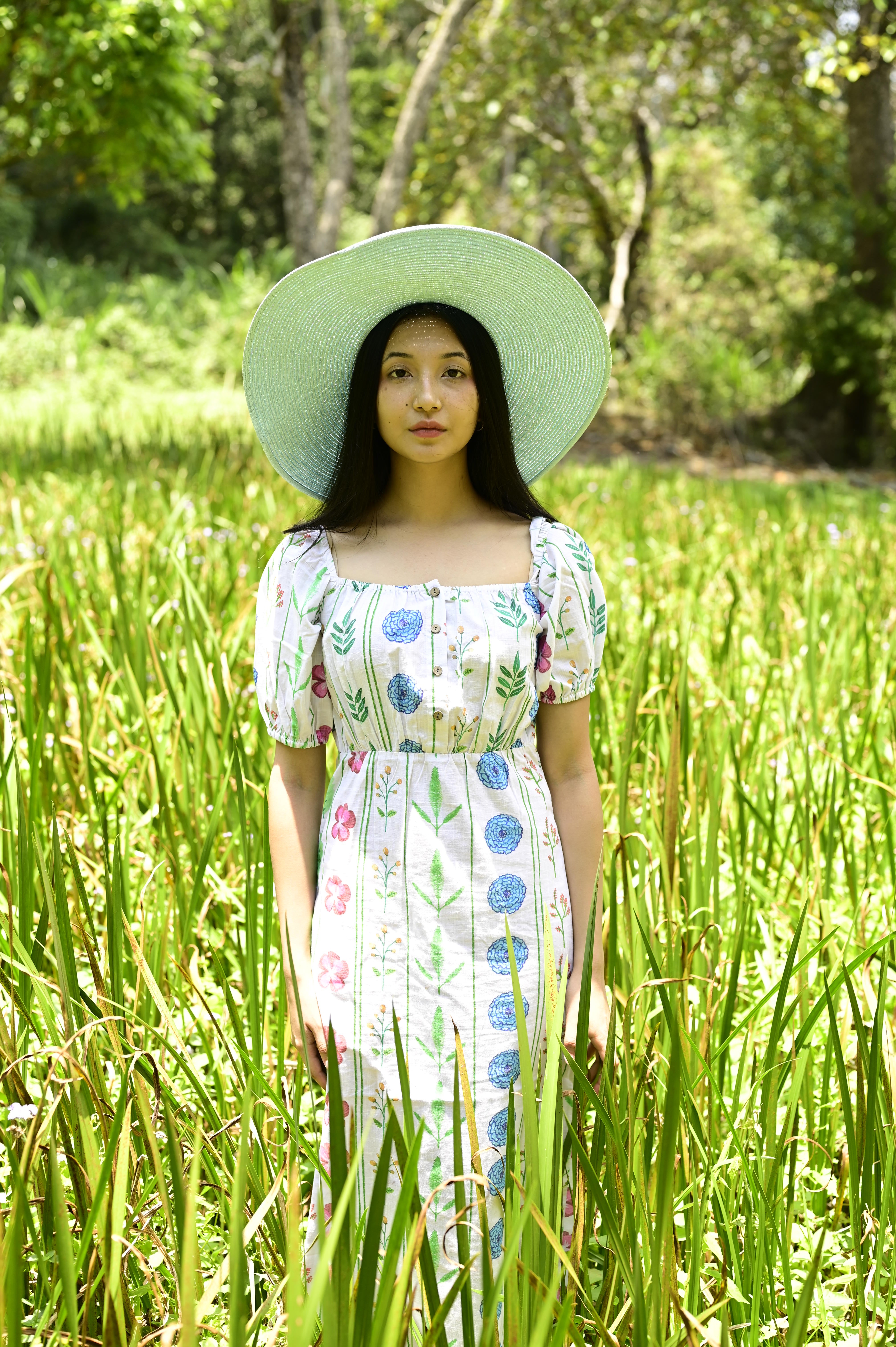 Gardeners Side Slit Dress