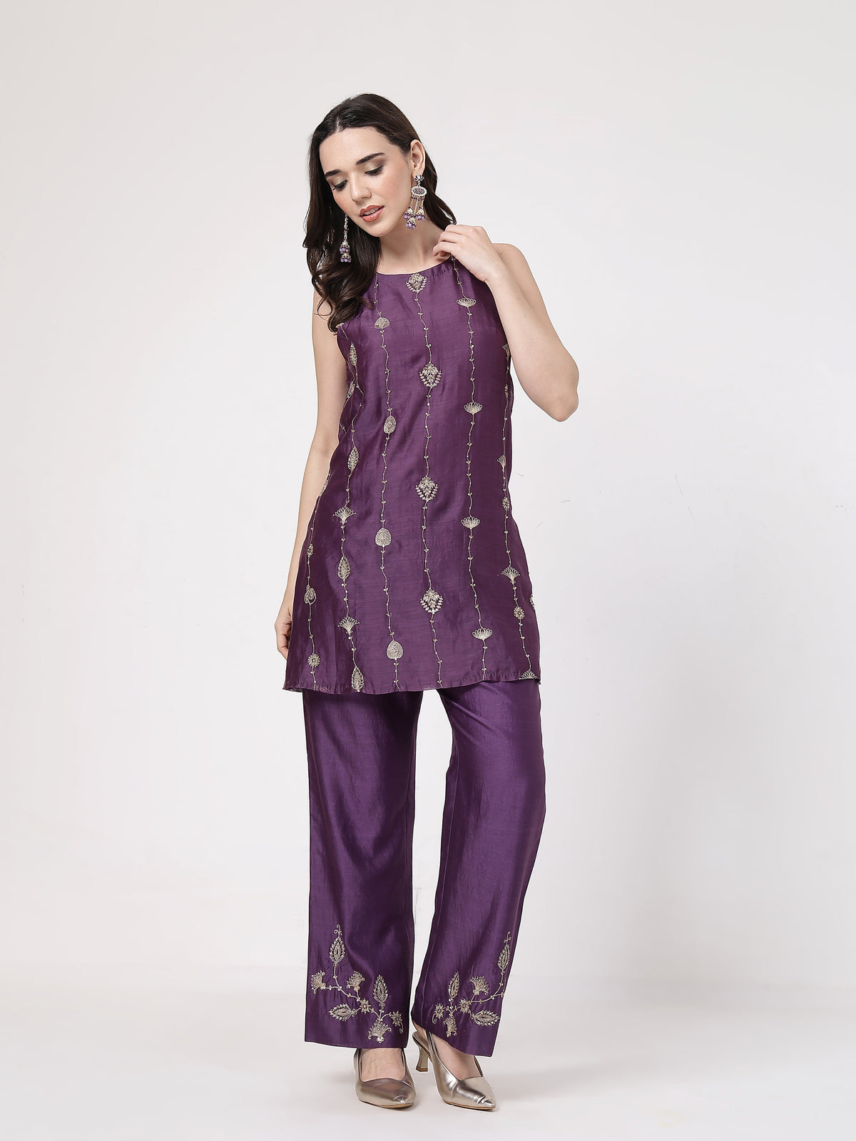 Violet A-line Set