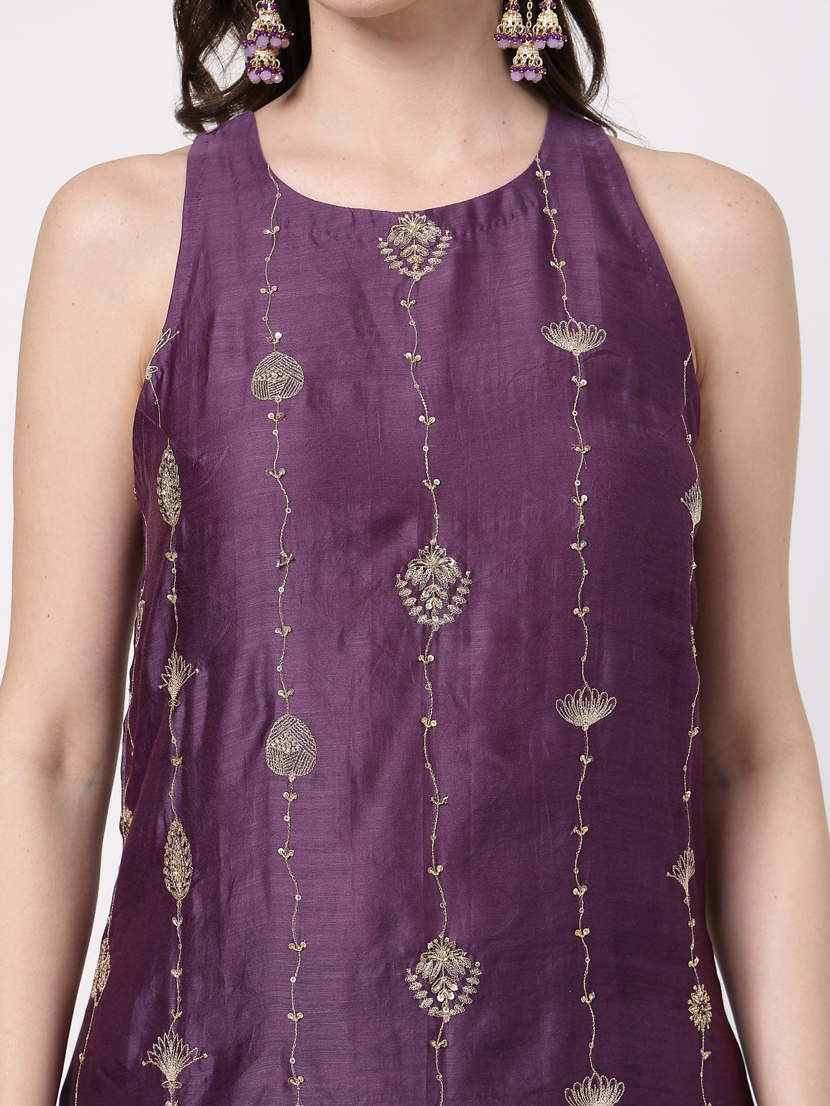 Violet A-line Set