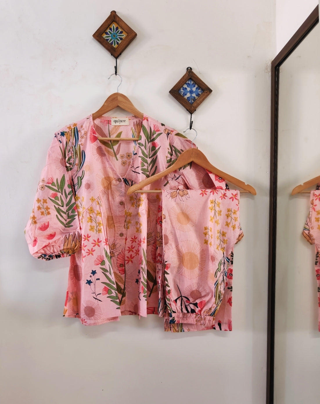 Peppy Pink Meadows Coord Set (Set of 2)