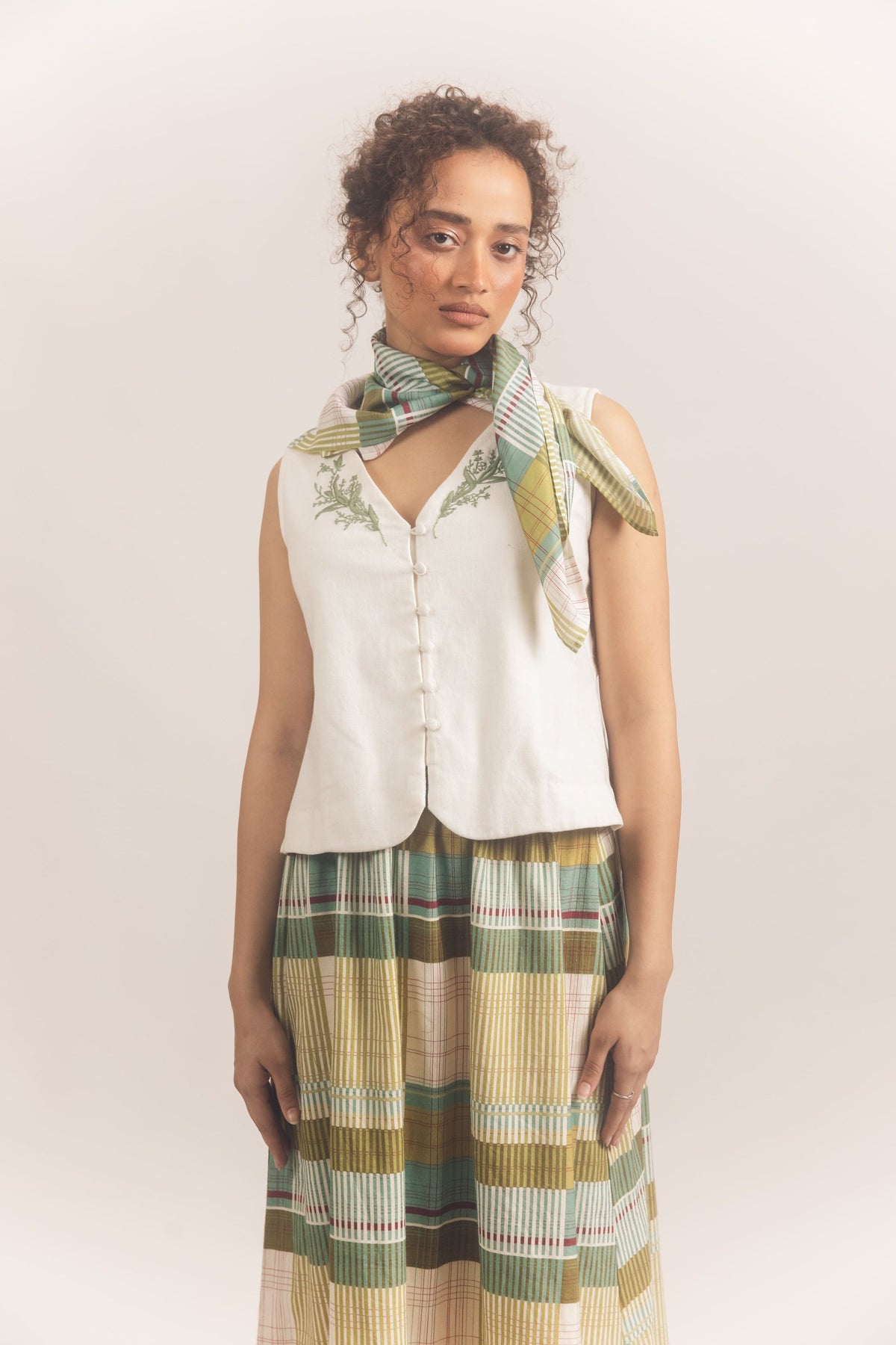 Edith Skirt White