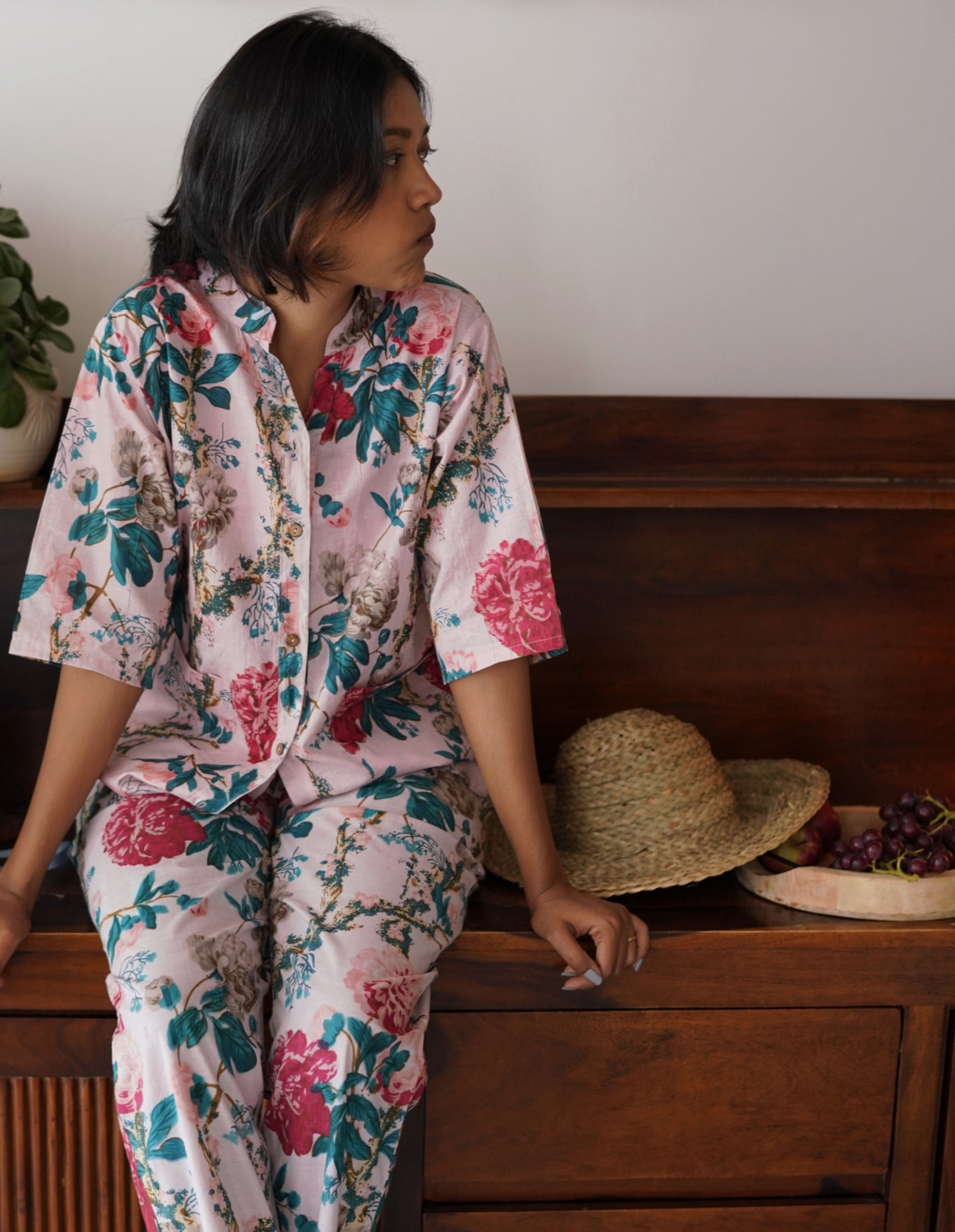 Botanic Bae Pink Pj Set (Set of 2)