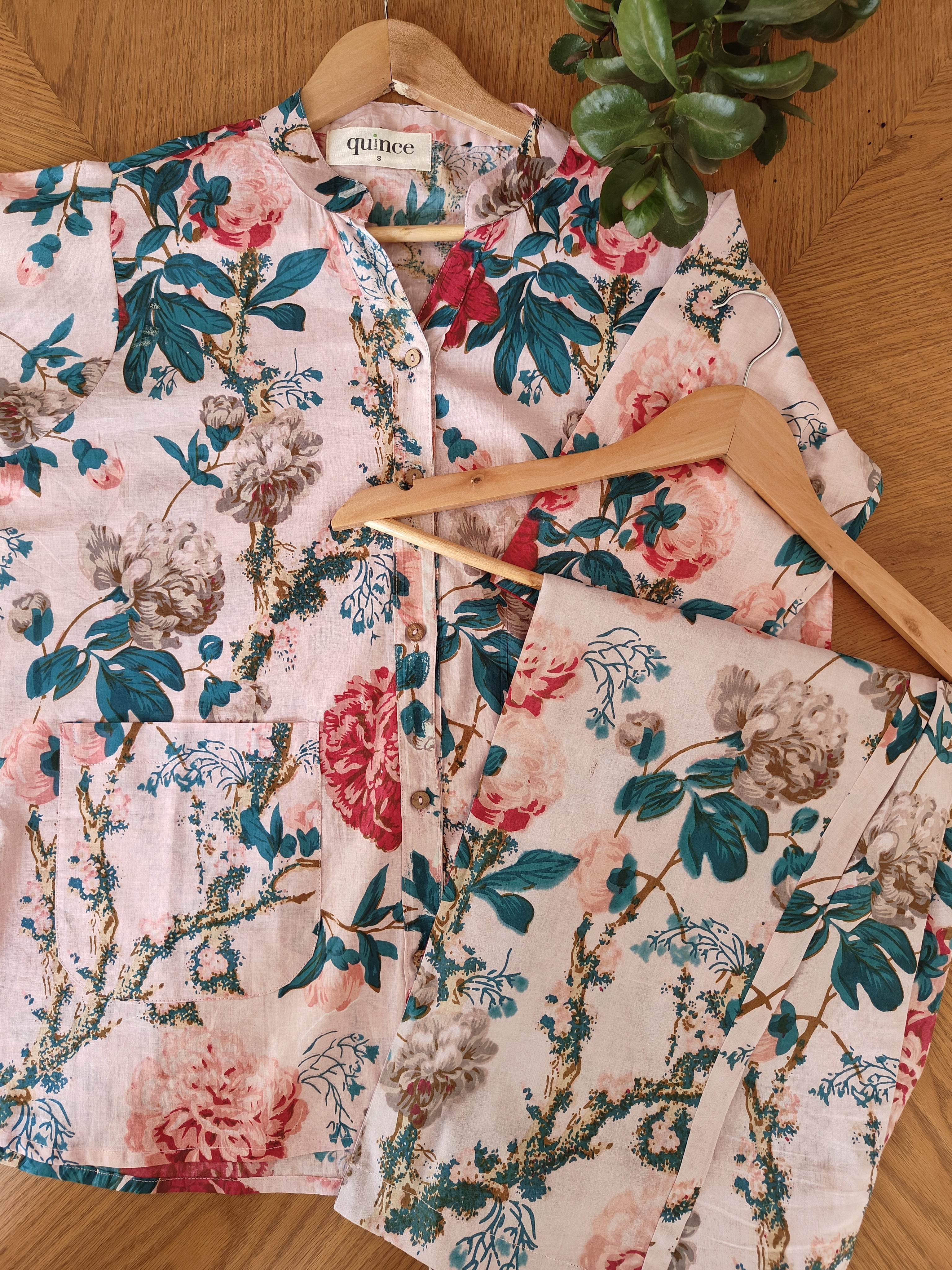 Botanic Bae Pink Pj Set (Set of 2)