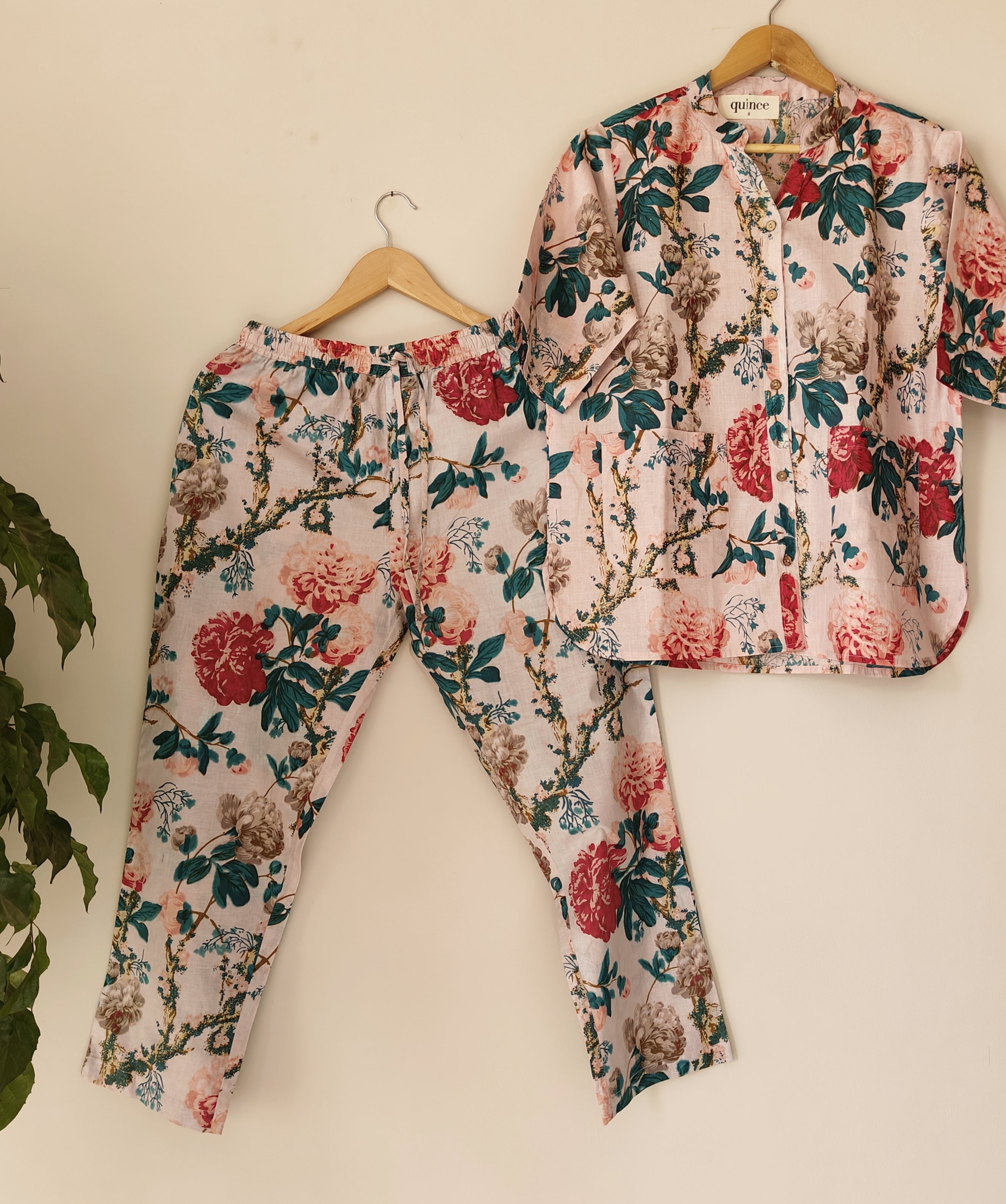 Botanic Bae Pink Pj Set (Set of 2)