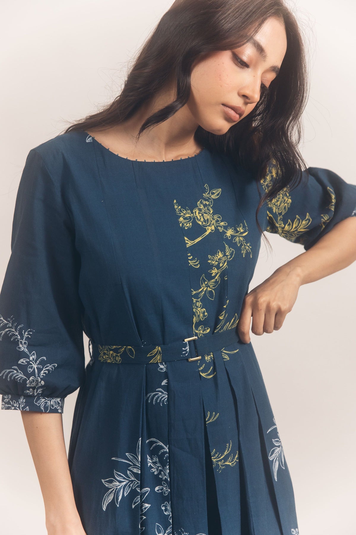 Aster dress Blue