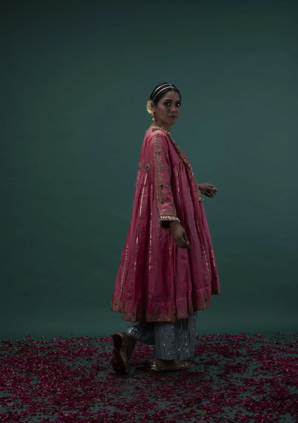 Zana kalidar choga set