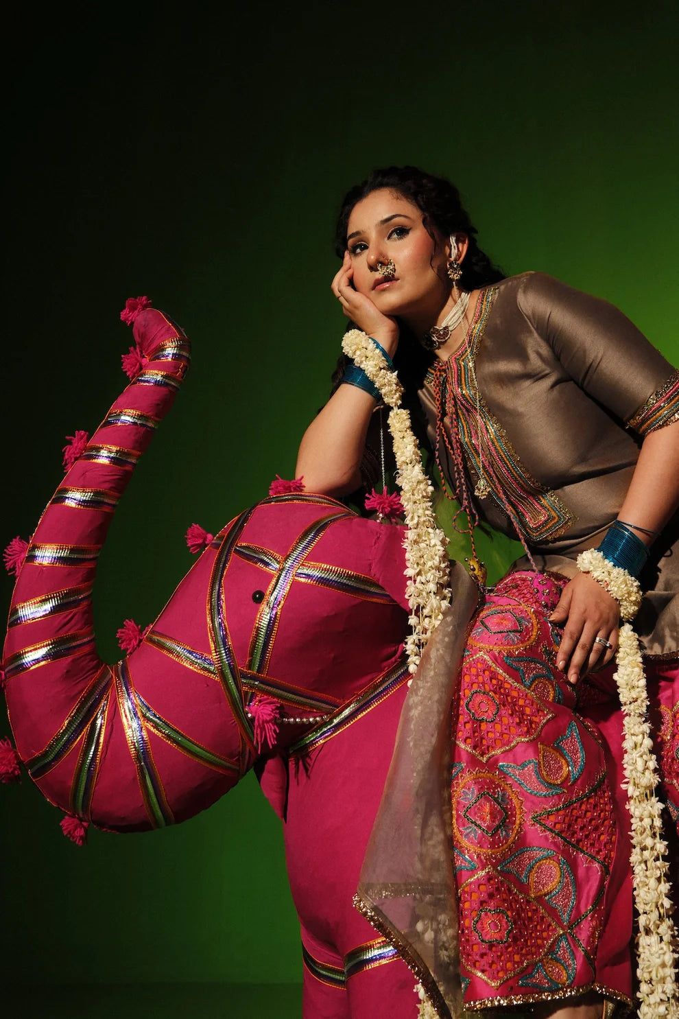 Firoza kurta set