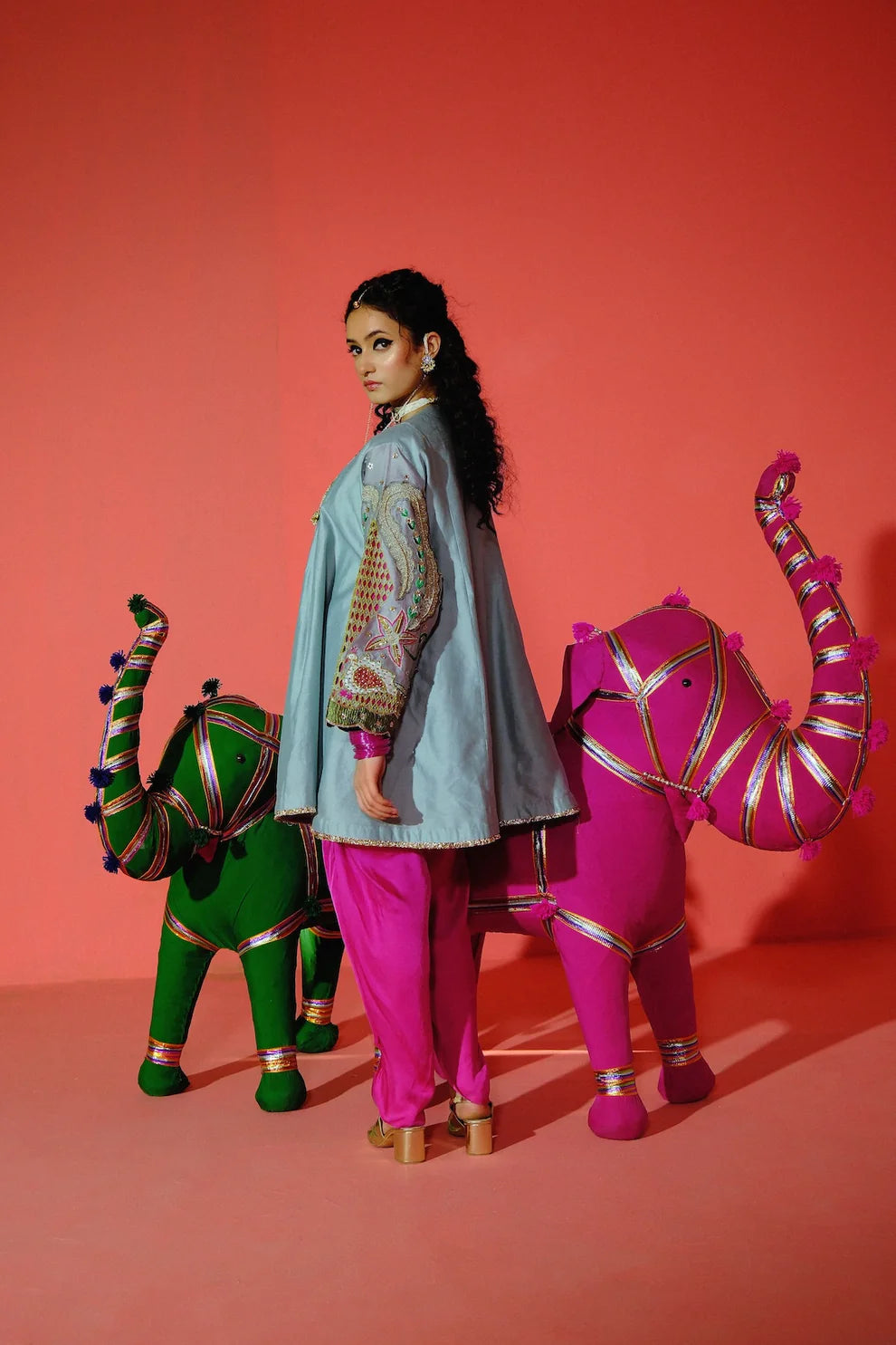 Mogra kurta set