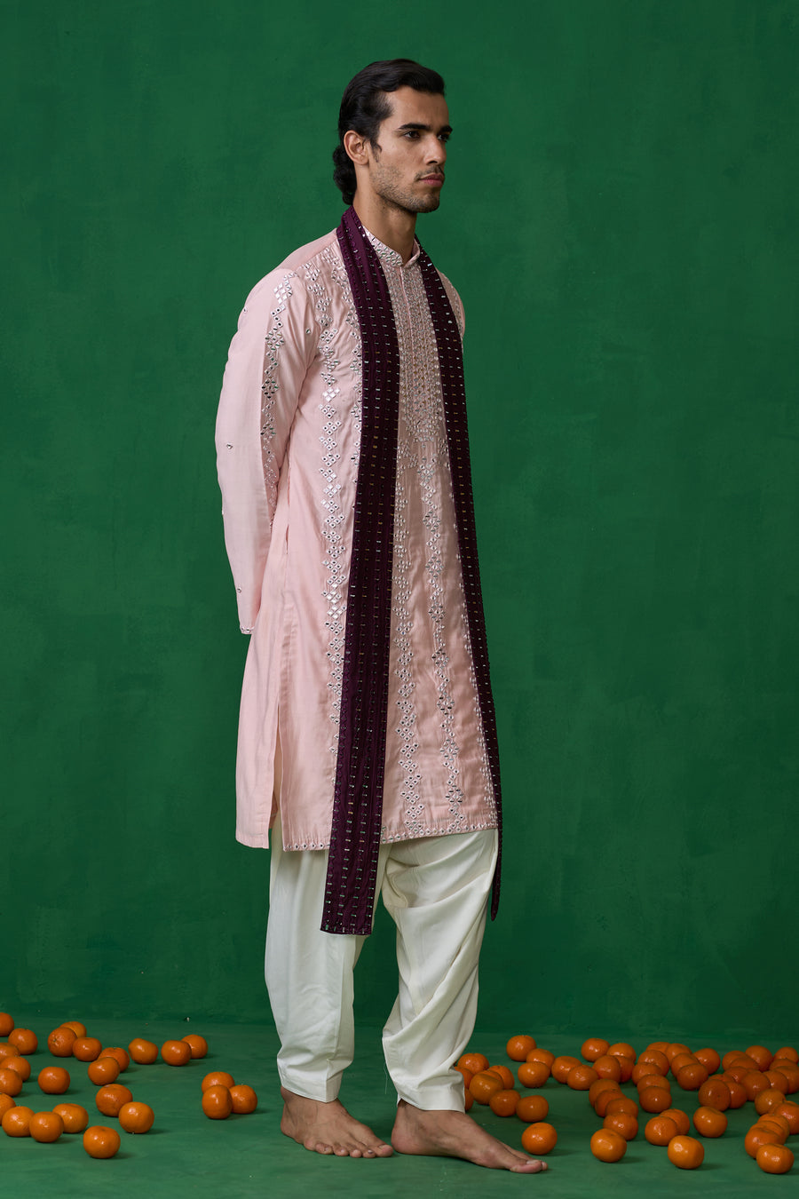DARPAN PINK KURTA SET