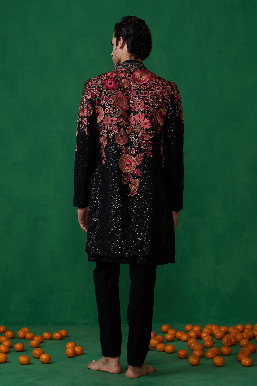 ROSE BLACK INDOWESTERN SET