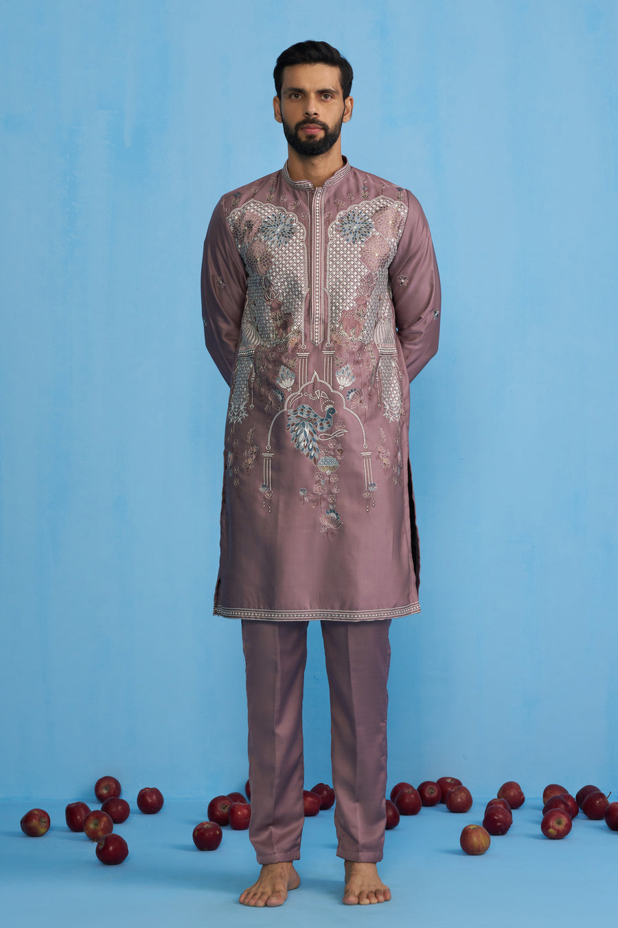 MAYUR MAUVE PURPLE KURTA SET