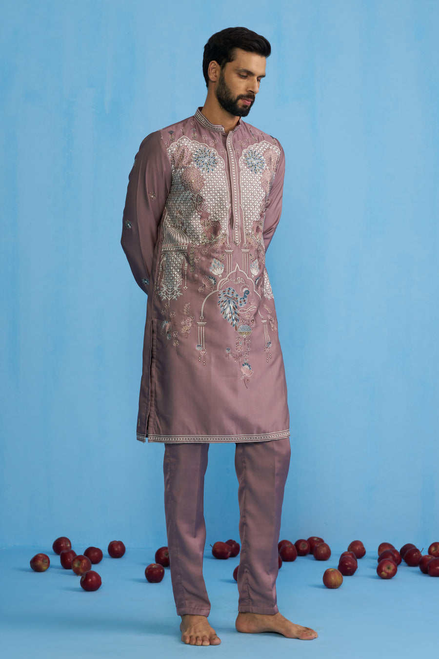 MAYUR MAUVE PURPLE KURTA SET