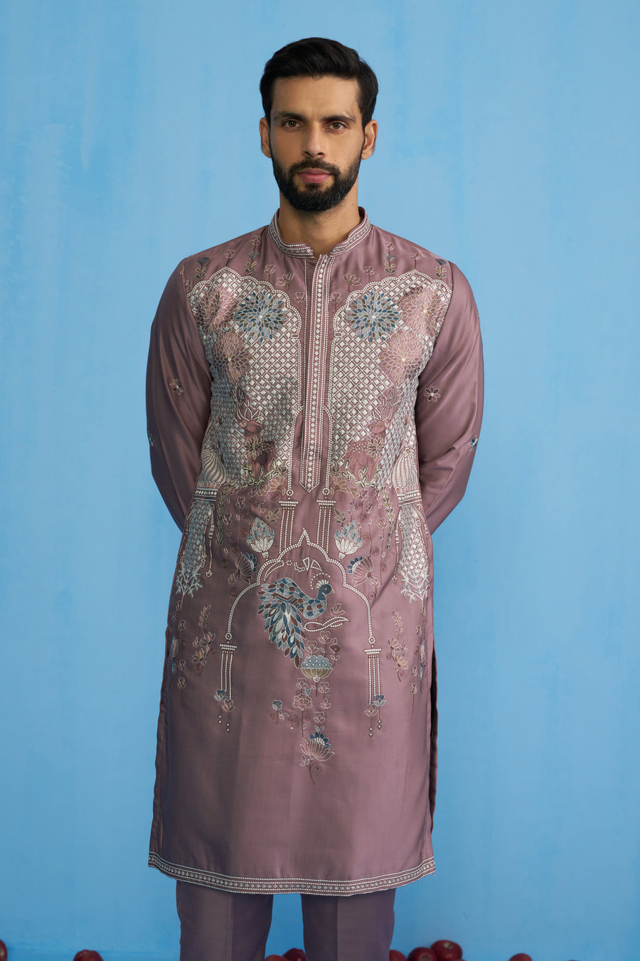 MAYUR MAUVE PURPLE KURTA SET