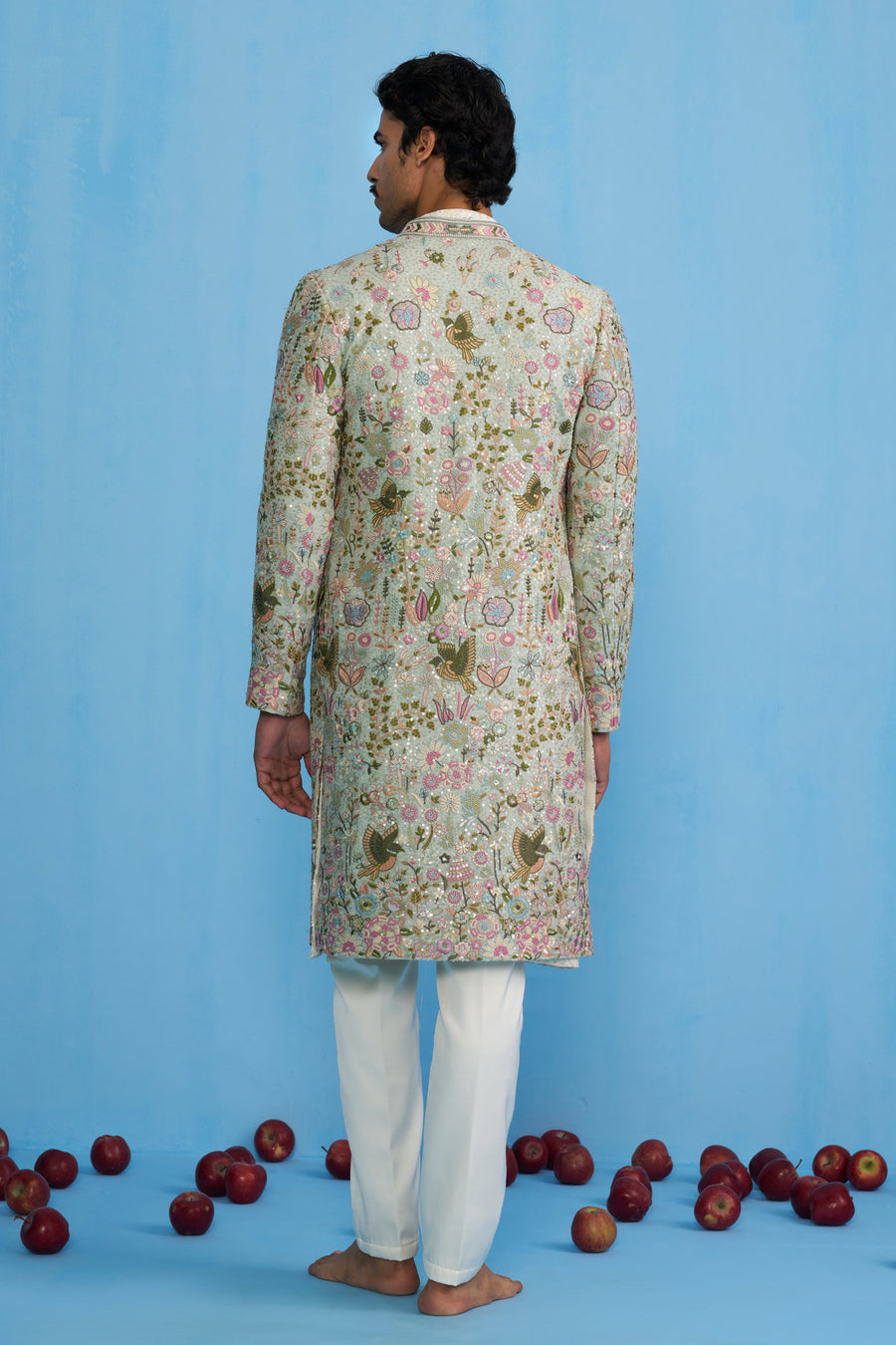 PHOOLPANKH SKY INDOWESTERN SET