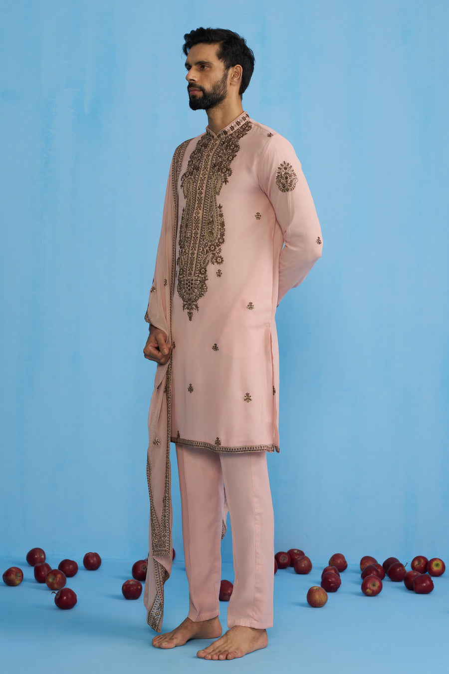ARABIC PINK KURTA SET