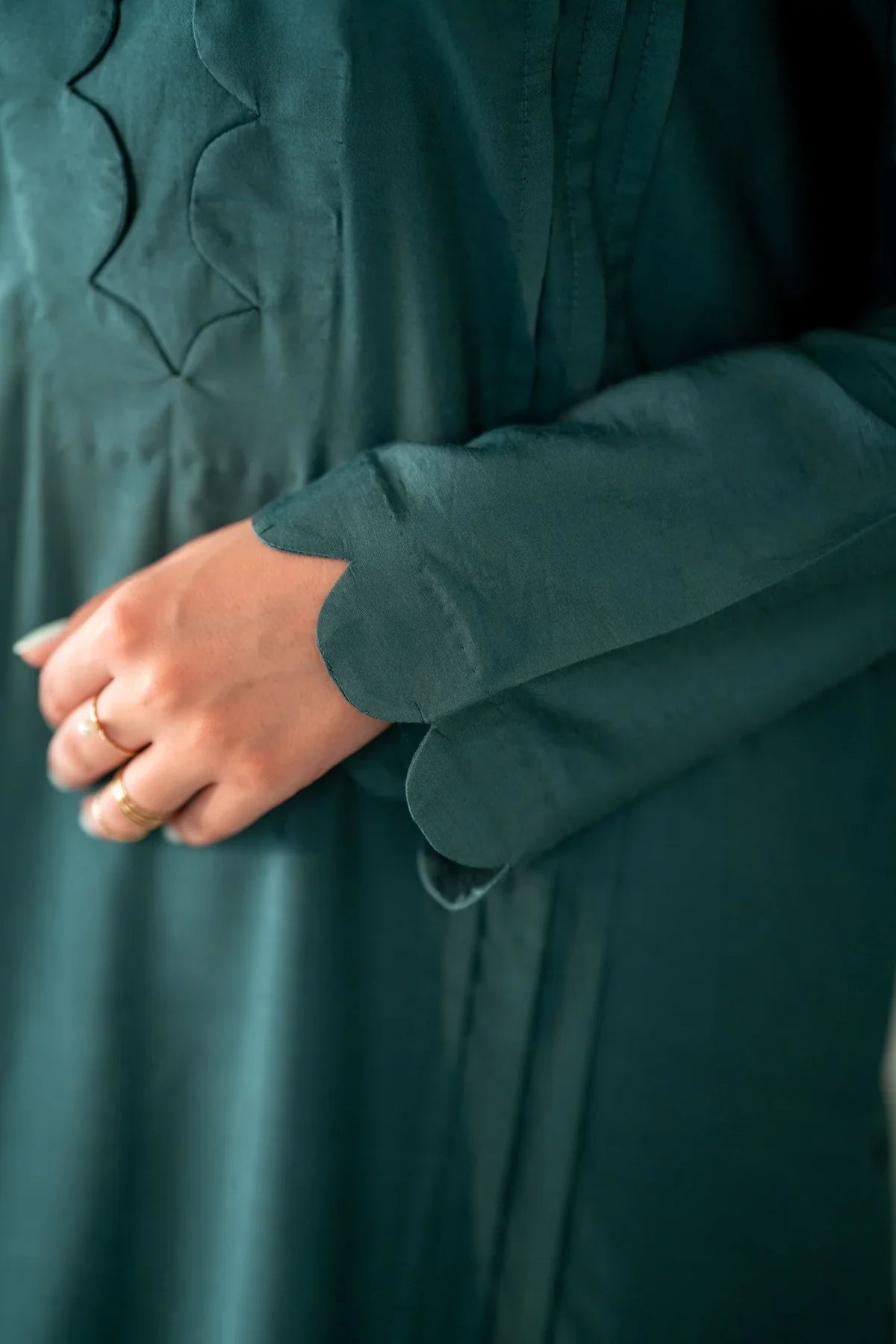 Turquoise Kurta With Pants