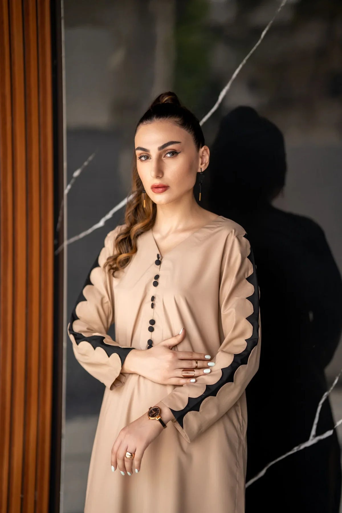 Light beige Kurta With Pants