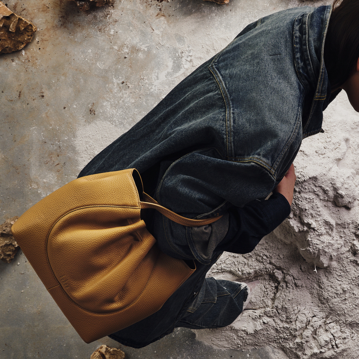 KATRINA SATCHEL PEBBLE