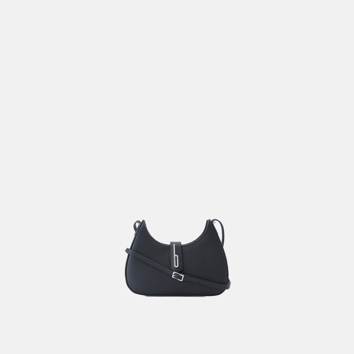 LEENA MINI CROSSBODY SAFFIANO BLACK