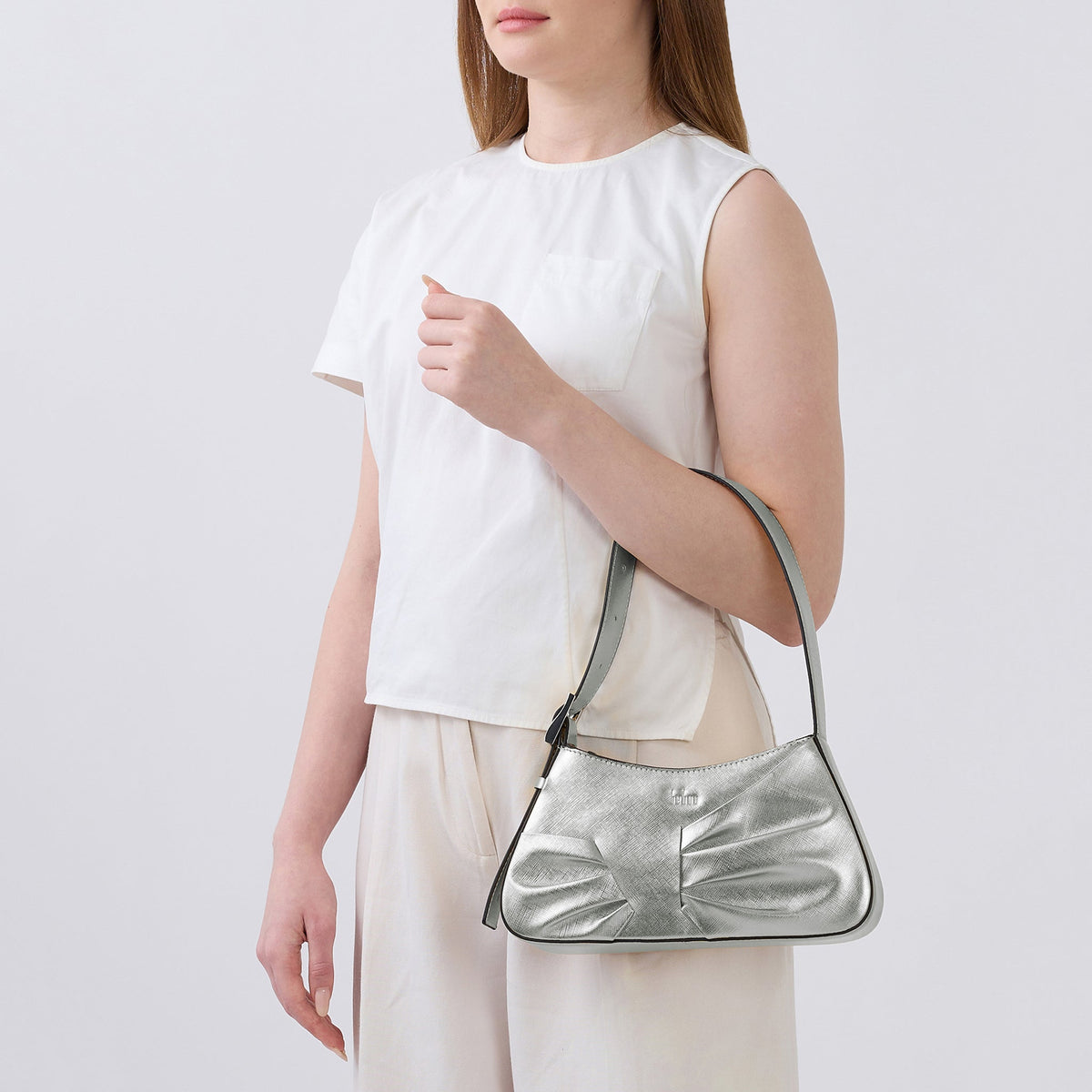 LEENA MINI SHOULDER DRAPED