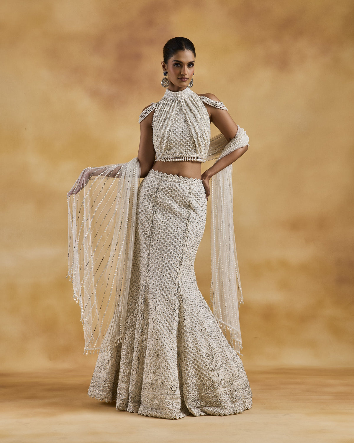 Ivory Pearl Fishtail Set