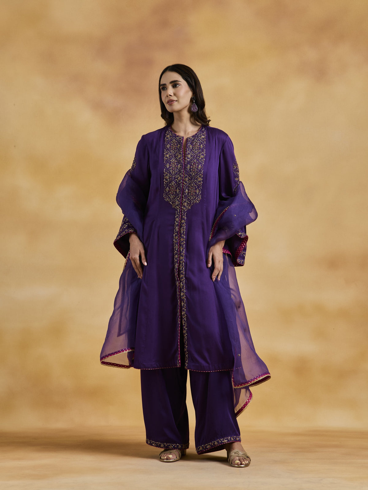 Deep Purple Antique Suit Set