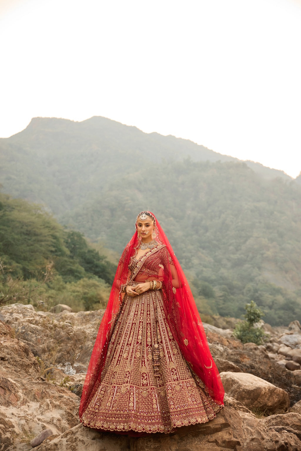 RUBY HEIRLOOM LEHENGA
