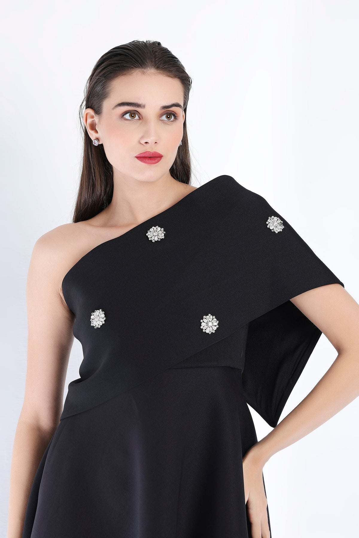 Alanna + Silver Studded Wrap Ozeqo