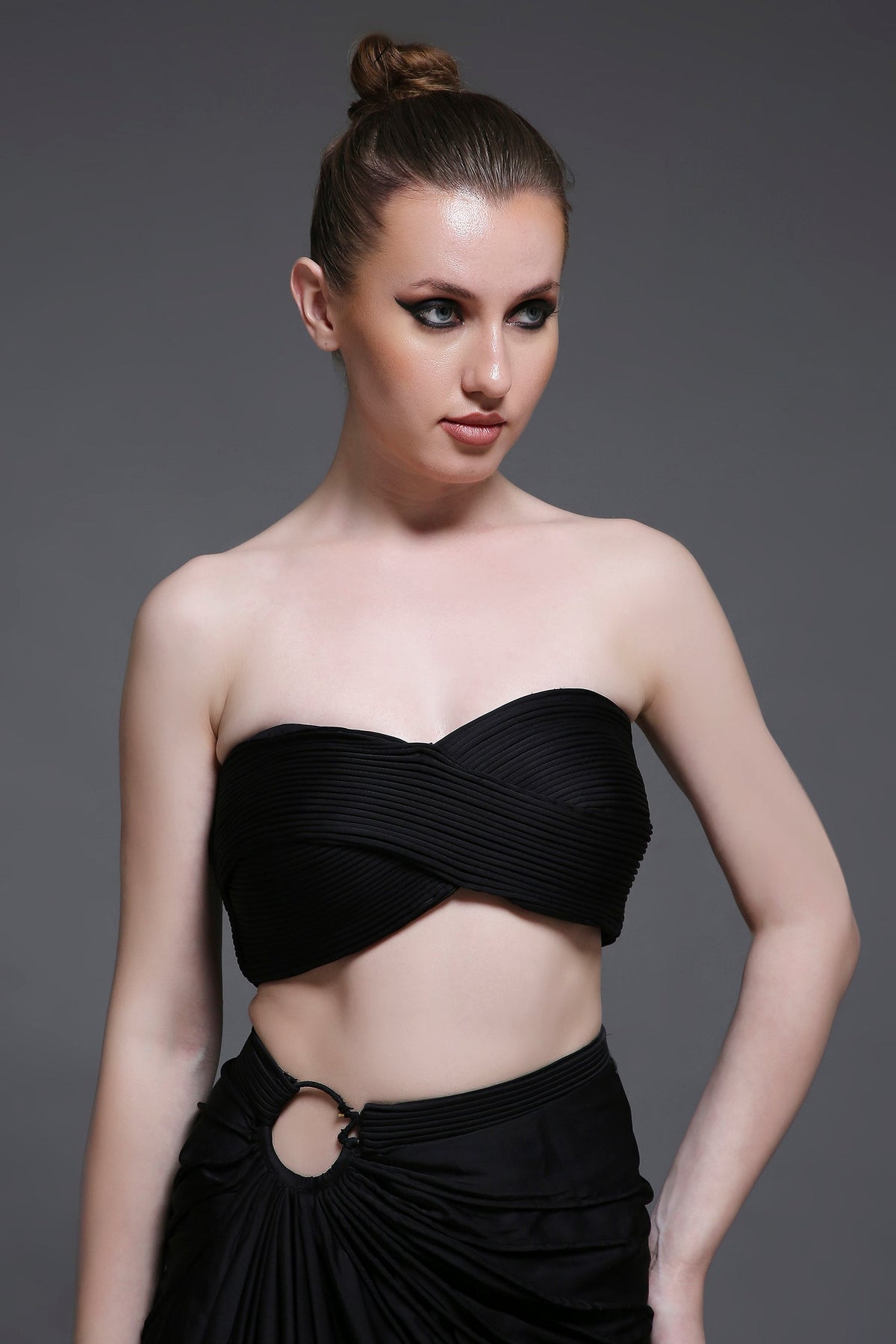 Noir Emily Set of Bustier + Skirt