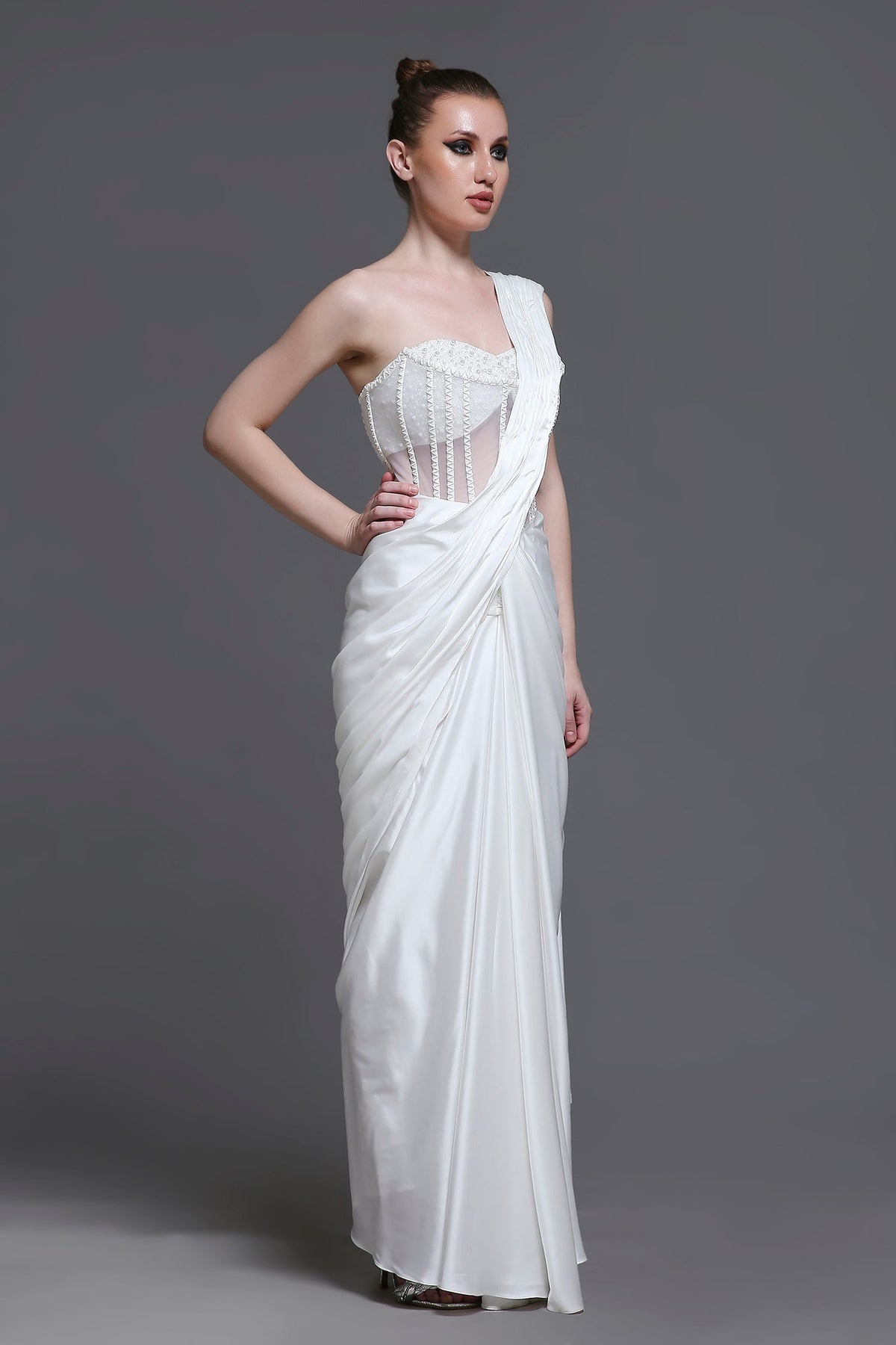 Blanc Lily Set + Drape