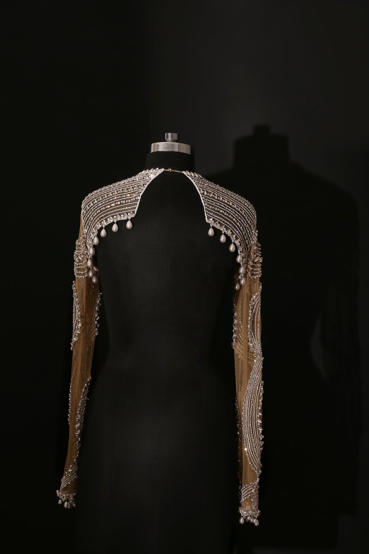 Detachable Embellished Sleeve Overlay