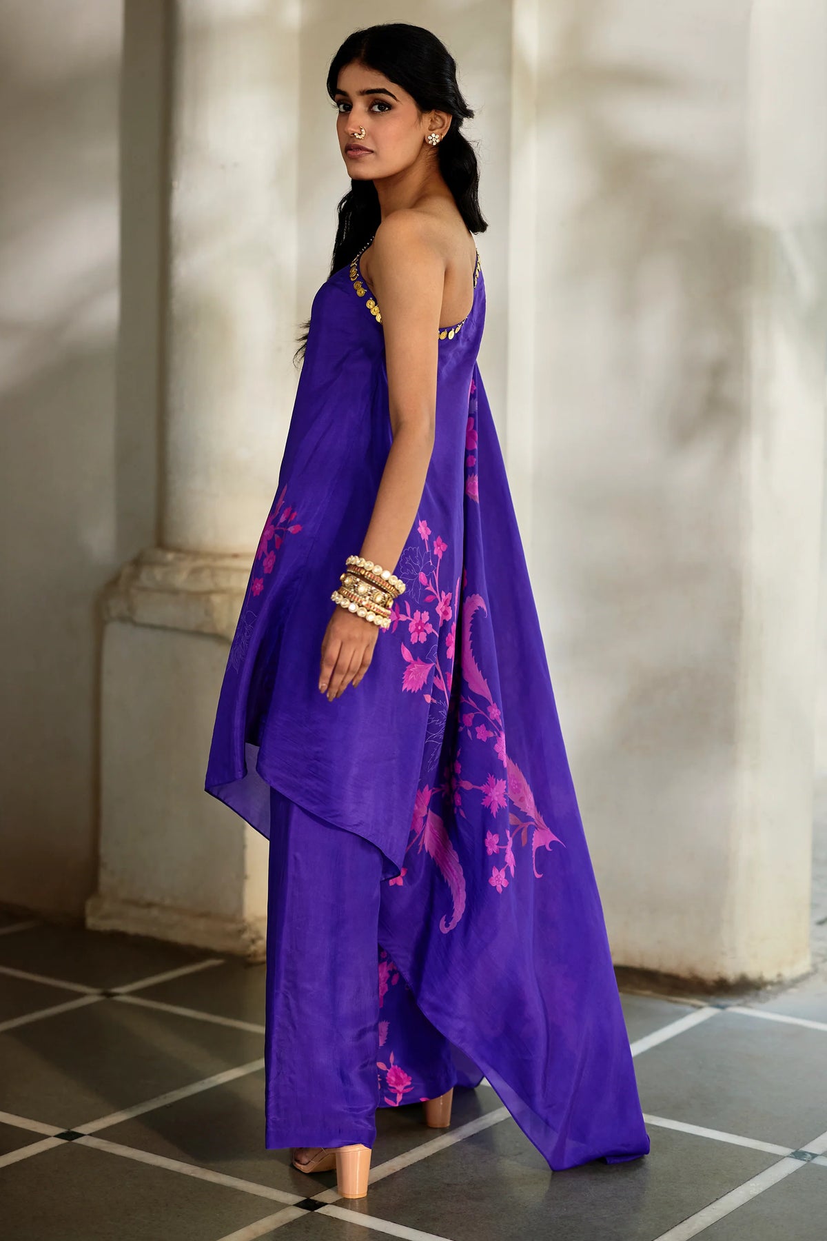 CALLA DRESS SET – GRAPE