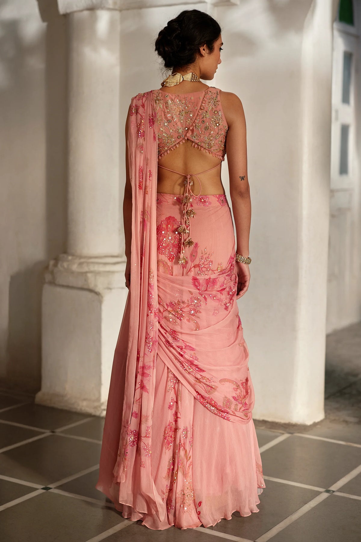 KIRI SAREE SET