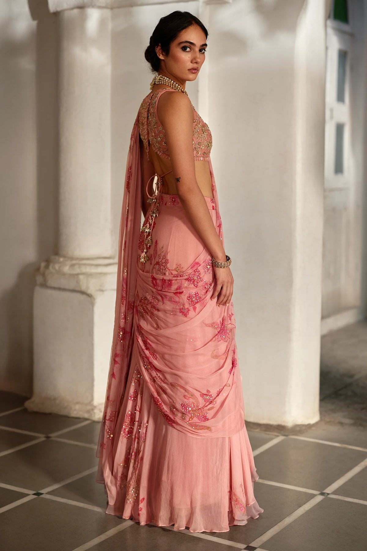 KIRI SAREE SET