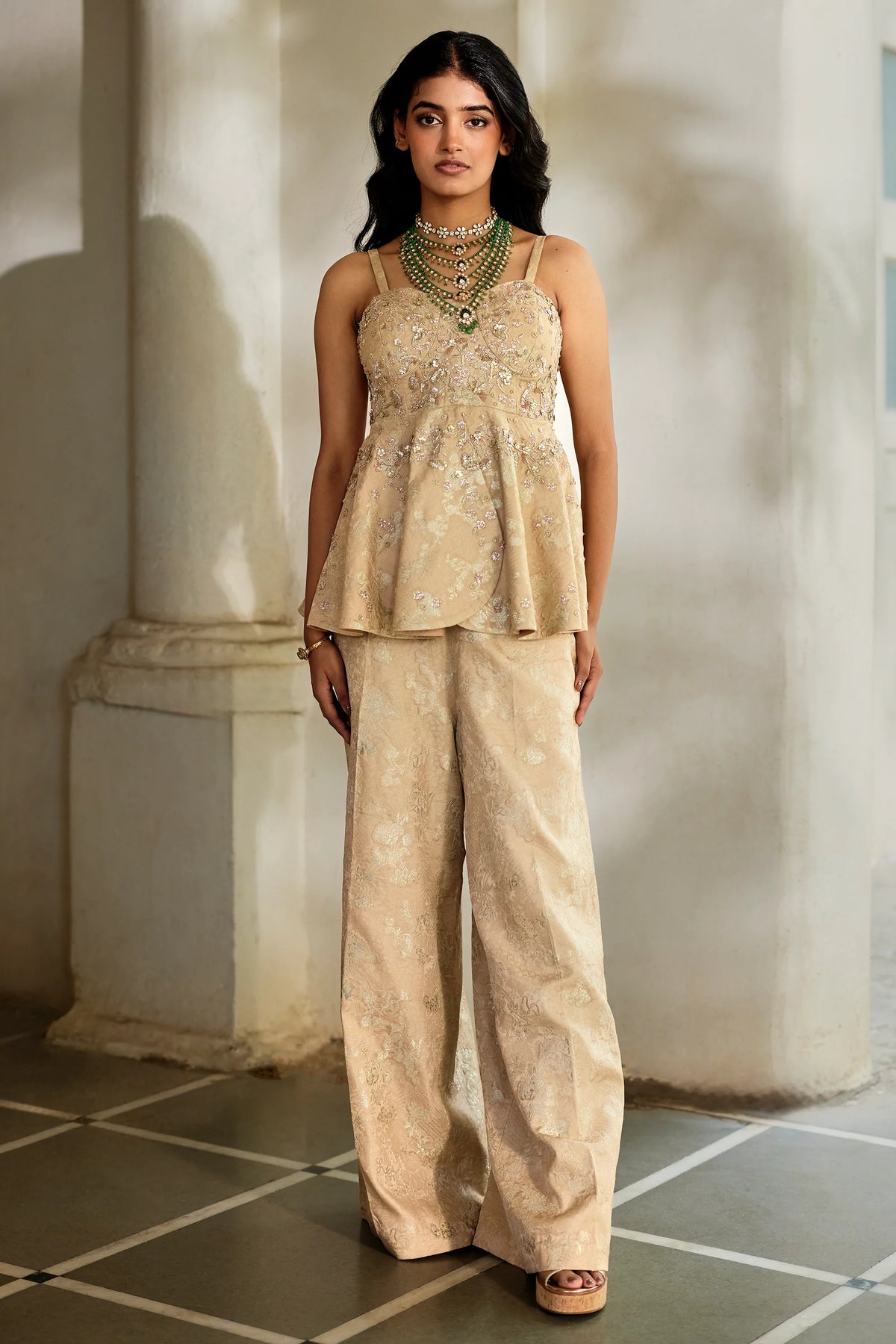 NARA PEPLUM SET