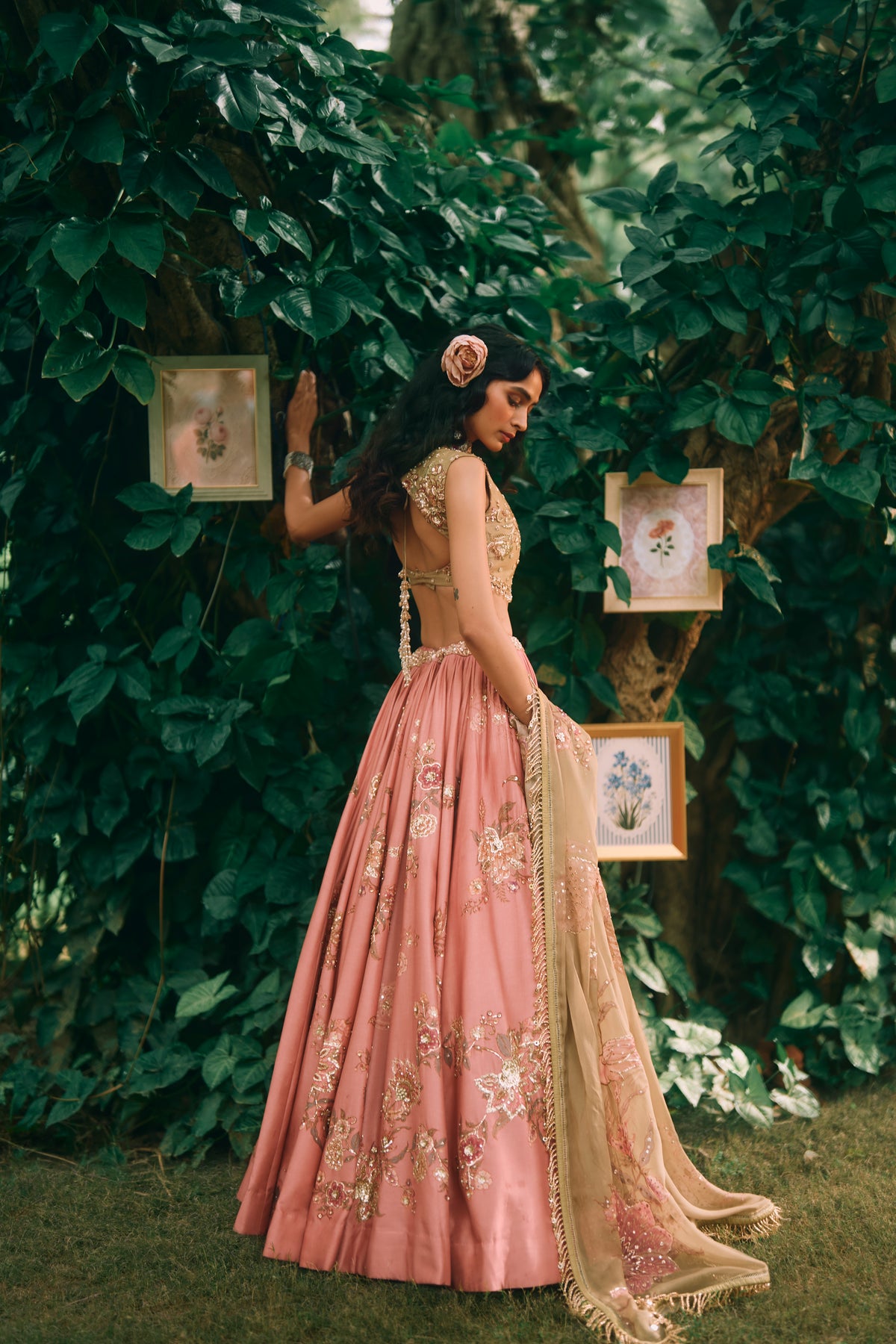 ROSEWOOD LEHENGA SET