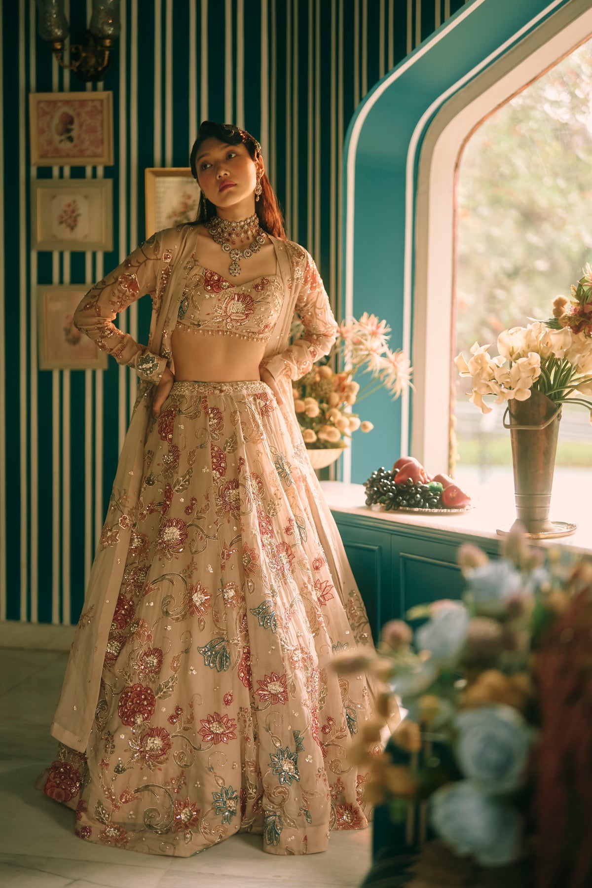 PETAL LEHENGA SET