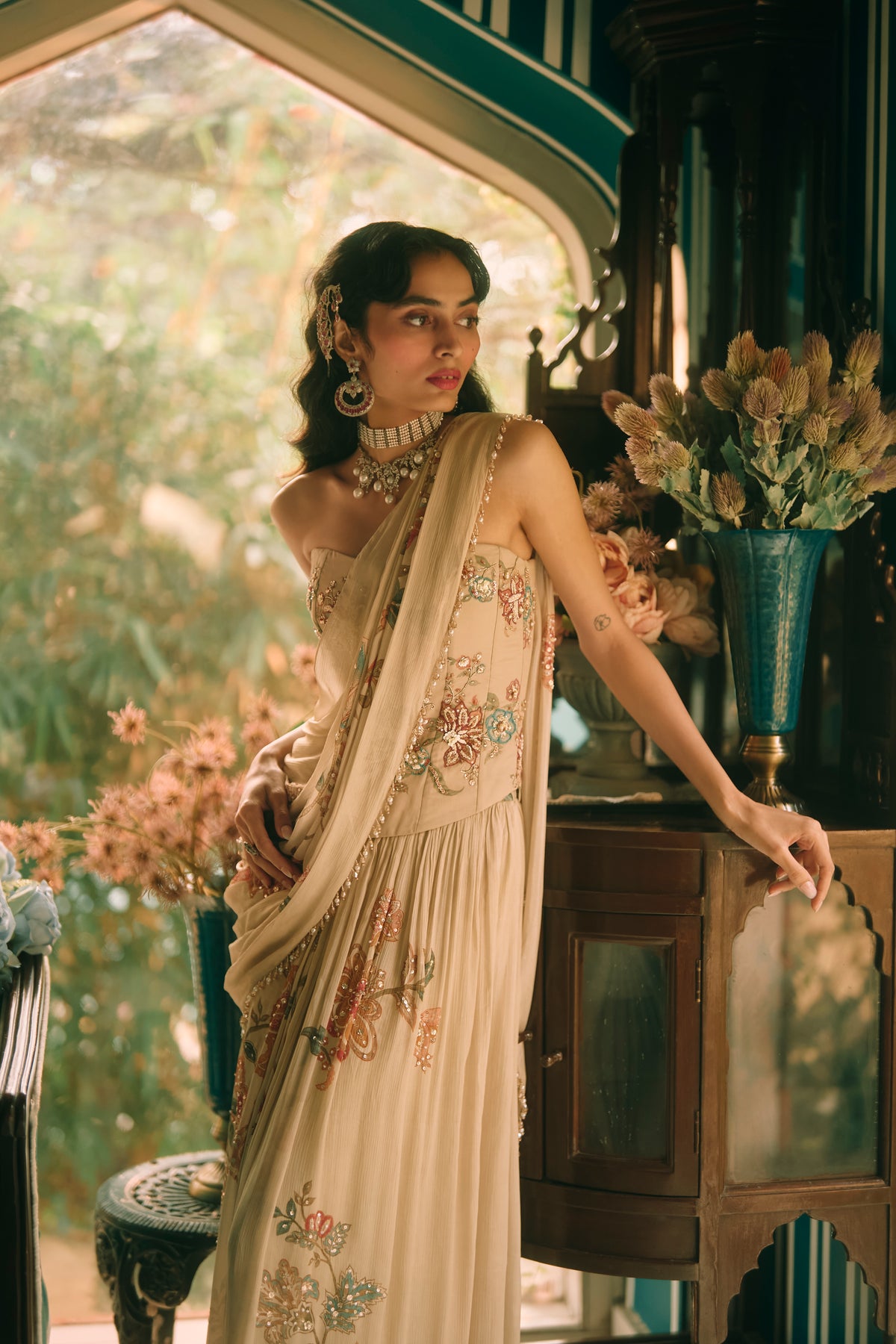 MAGNOLIA SAREE SET